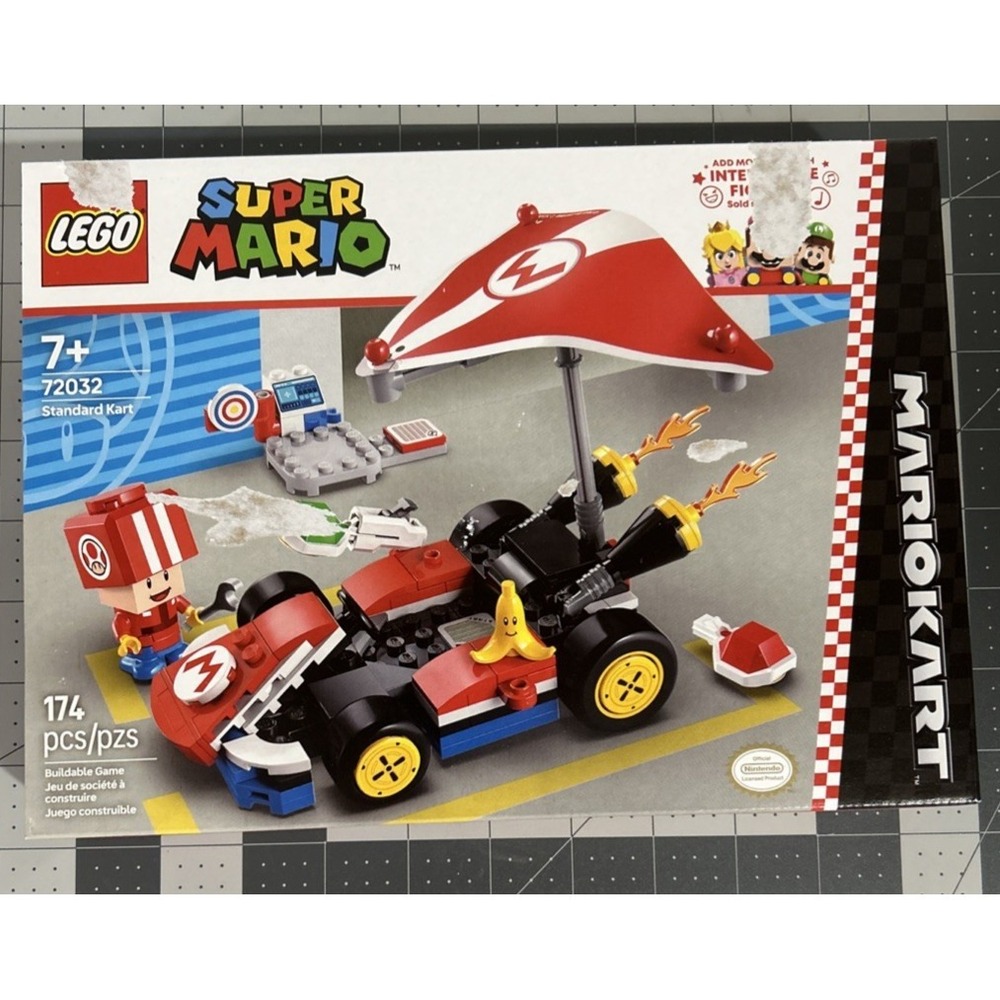 Lego 72032 Super Mario Standard Kart Mariokart‎ New Sealed